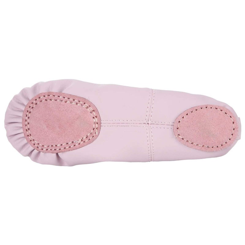 Dynadans Soft Leather Ballet Shoes/Ballet Slippers/Dance Shoes for Girls and Boys (Toddler/Little/Big Kid/Women)-Pink-13M Little Kid - Image 5